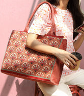 Canvas Tote Bags Con Floral